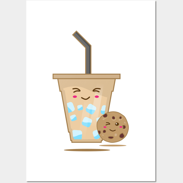 Ice Coffee & Cookie Wall Art by Harvest Design